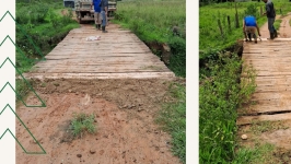 Reparos estruturais em mais pontes na Zona Rural 