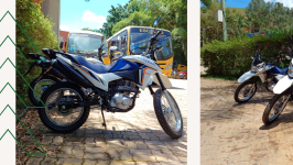 Chegaram as novas motocicletas 