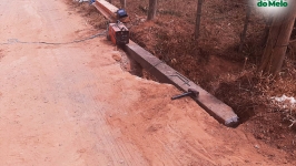Prefeitura faz manutenção de pontes na Zona Rural