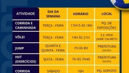 Projeto AtivAÊ promove esporte, saúde e bem-estar em Desterro do Melo com horários e locais definidos