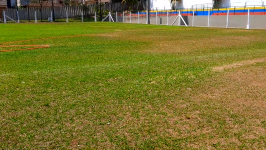 Recuperação do Gramado do Campo de Futebol