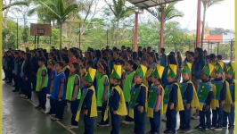 Homenagem a Pátria é realizada na Escola Municipal