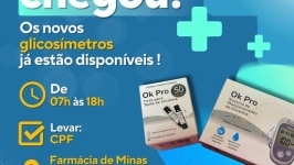 Prefeitura de Desterro do Melo facilita acesso a glicosímetros para insulinodependentes