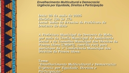 Desterro do Melo realizará 1ª Conferência Municipal dos Direitos da Pessoa Idosa