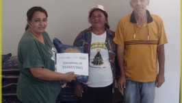 Agricultores recebem sementes de Feijão