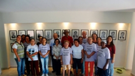 Grupo Amigos para Sempre visita Galeria de Ex-Prefeitos