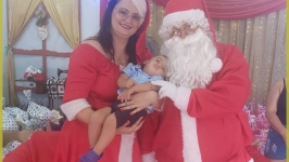 Presentes de natal para a criançada melense