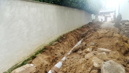 Governo Municipal investe em obra de canalização de água